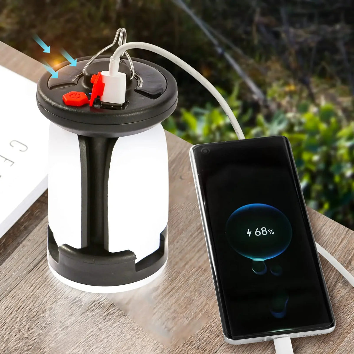 Rechargeable Solar Camping Lantern