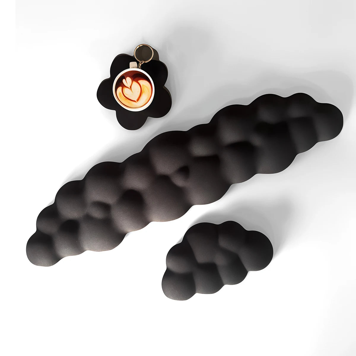 Cloud Keyboard & Mouse Wrist Rest Set