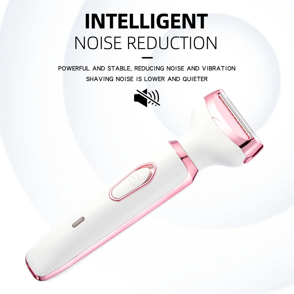 4-in-1 Rechargeable Lady Shaver & Trimmer
