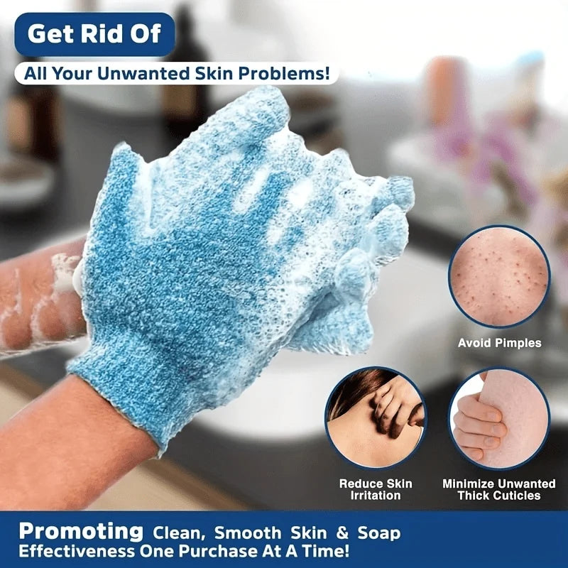 Double-Sided Exfoliating Bath Glove