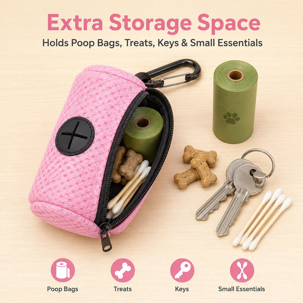 Dog Poop Bag Dispenser for Leash
