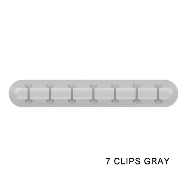 Silicone Desk Cable Organizer Clip