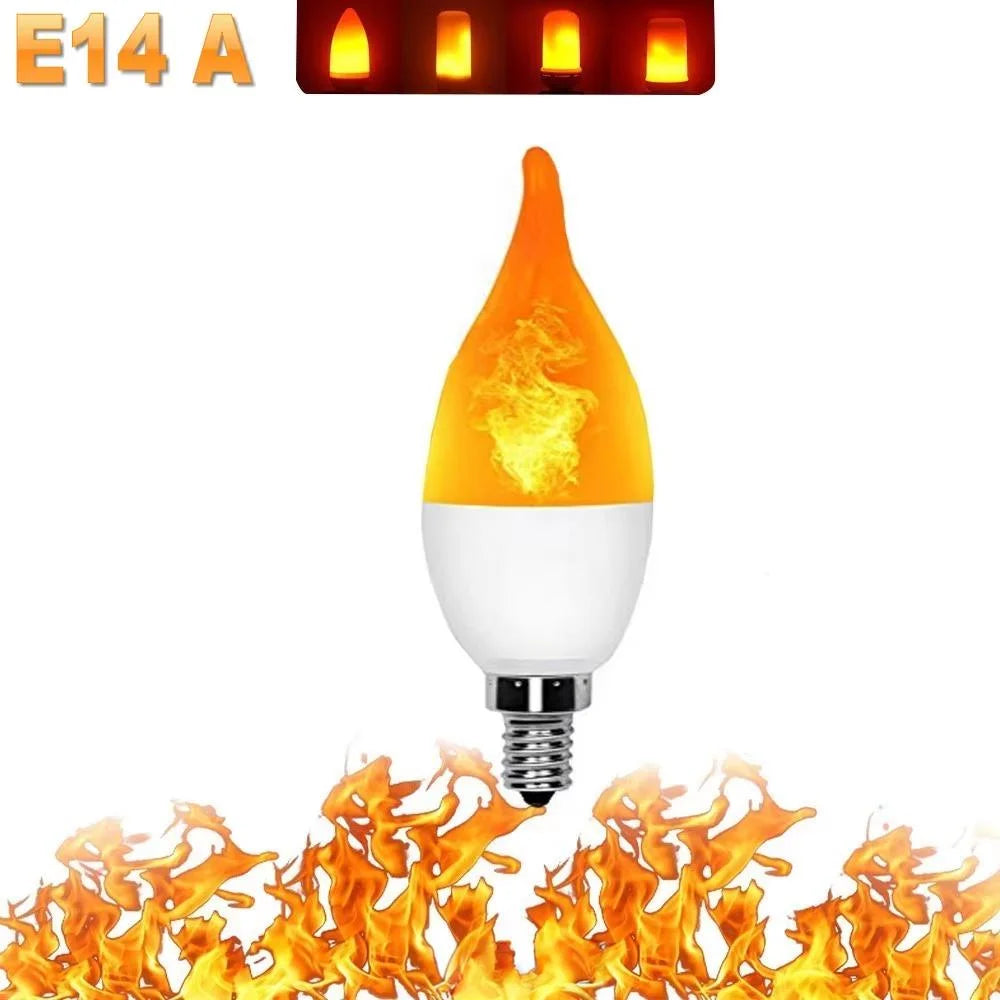 Flickering Flame Effect LED Bulb