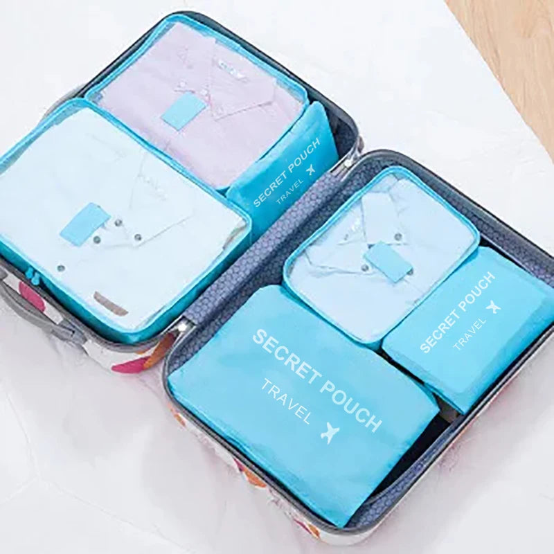 Packing Cubes Set: 6 Pieces