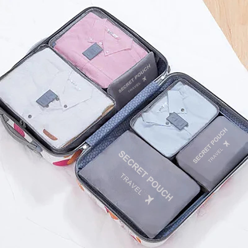 Packing Cubes Set: 6 Pieces