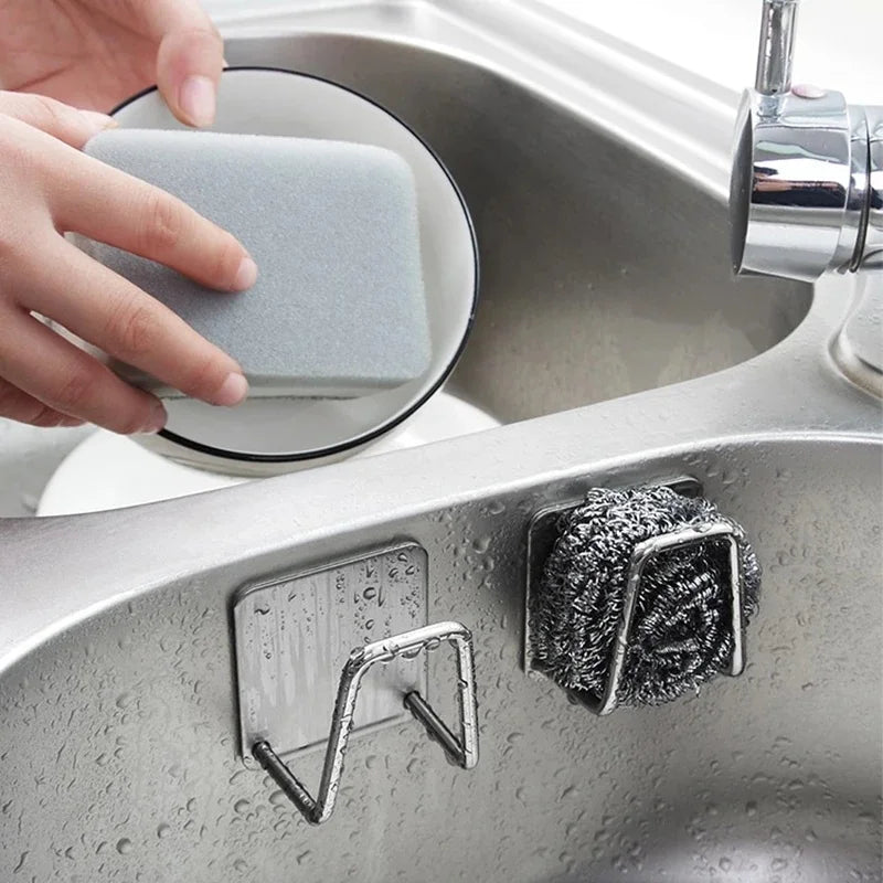 Stainless Steel Sink Sponge Holder