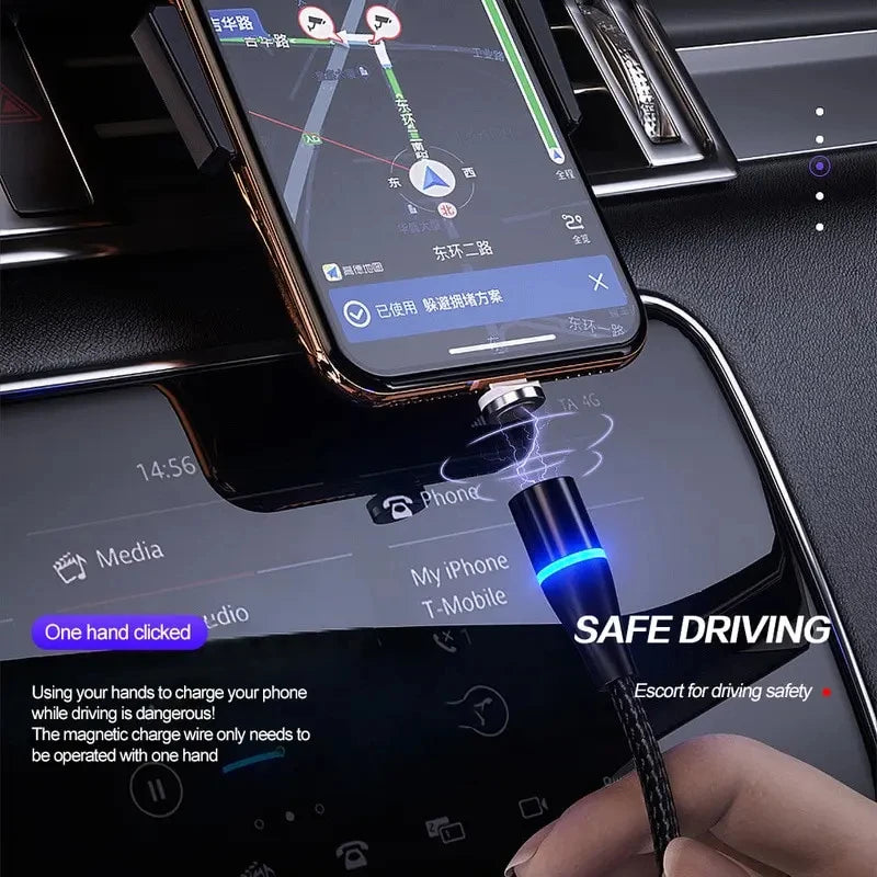 3-in-1 Magnetic Charging Cable