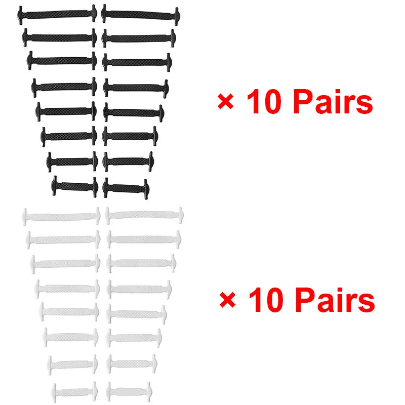 No-Tie Silicone Shoelaces
