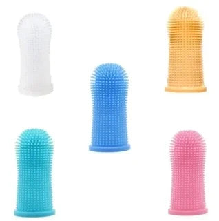 Silicone Finger Toothbrush for Dogs & Cats