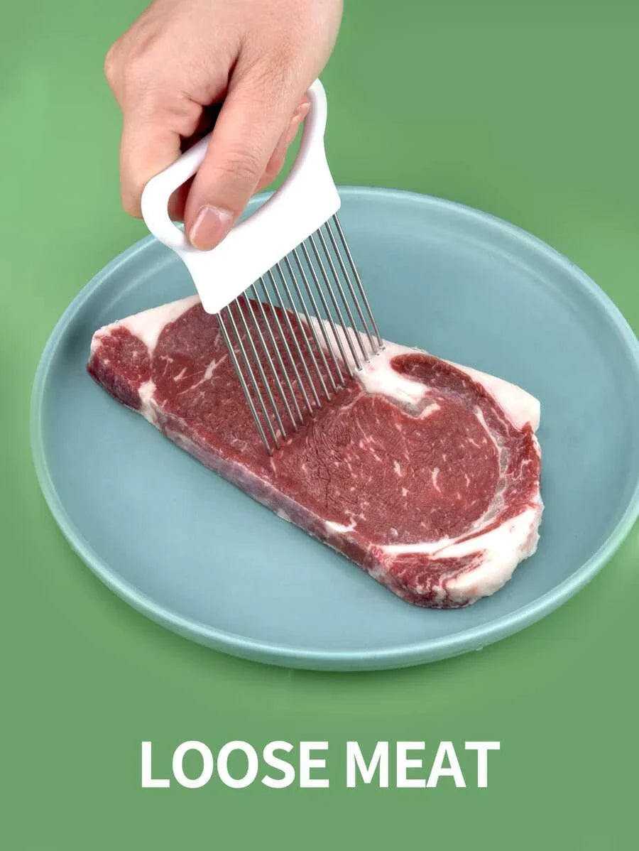 Onion Holder Slicing Guide