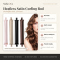 Heatless Satin Curling Rod: Overnight Curls, No Heat by Niche&Co