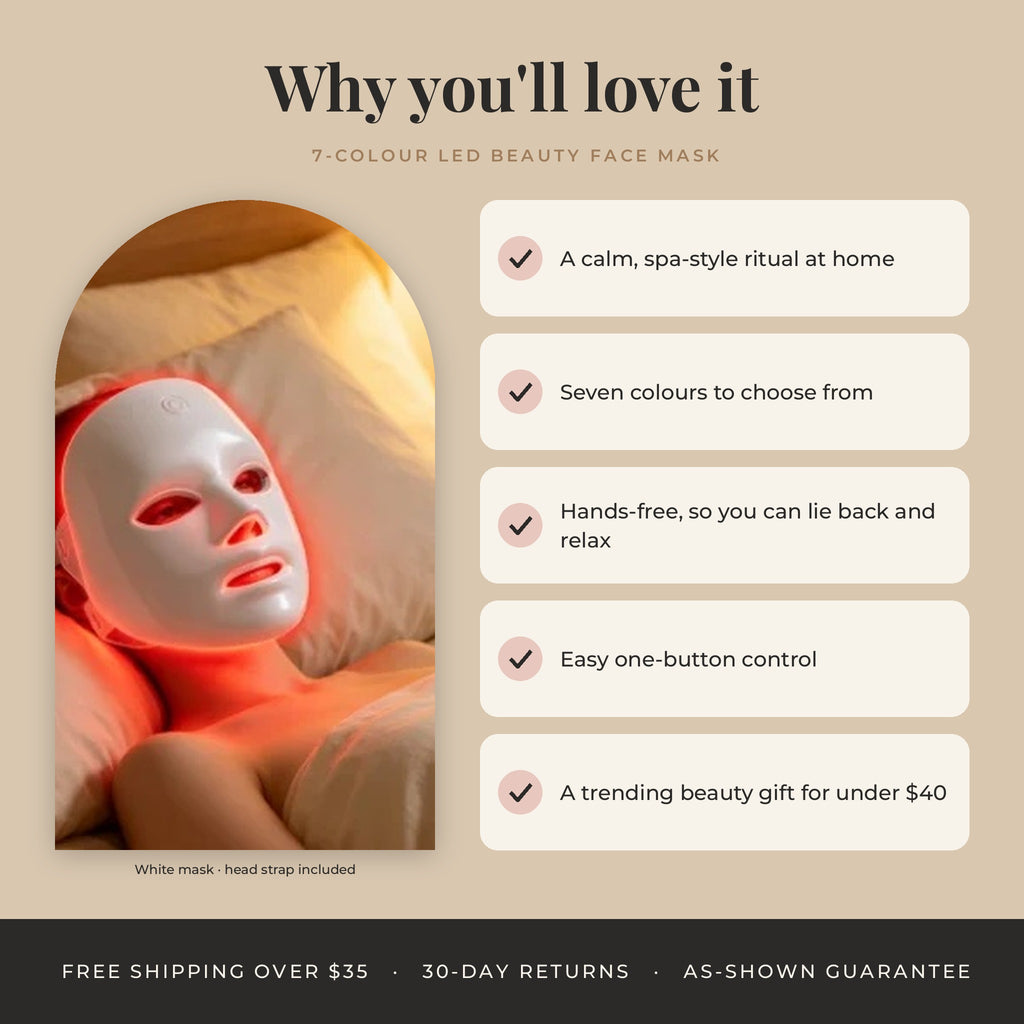 7-Colour LED Beauty Face Mask