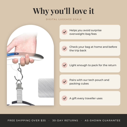 Digital Luggage Scale, 50 kg / 110 lb