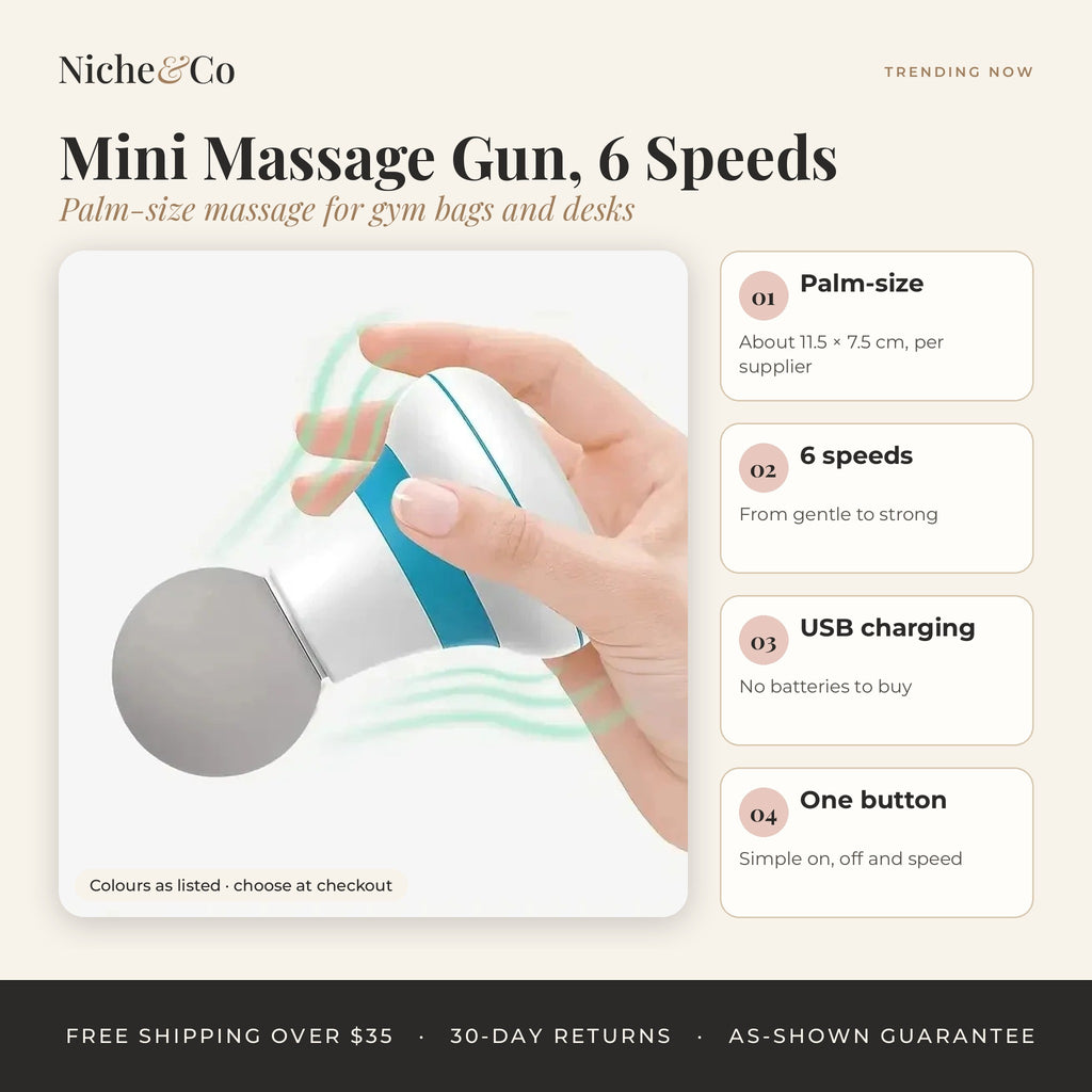 Mini Massage Gun, 6 Speeds
