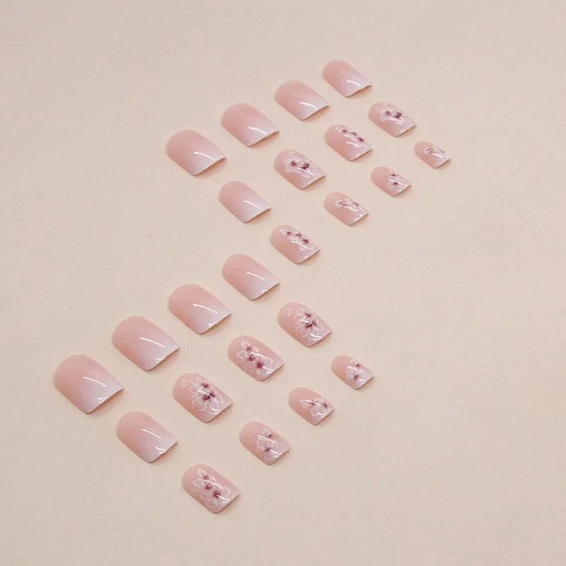 Reusable Press-On Nails, 24-Piece Kit