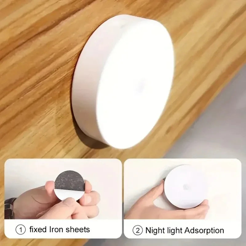 Motion-Sensor LED Night Light, Stick-On