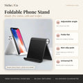 Adjustable Foldable Phone Stand by Niche&Co