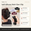 Soft Silicone Hair Claw Clip, Large by Niche&Co