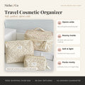 Travel Cosmetic Organizer Bag by Niche&Co